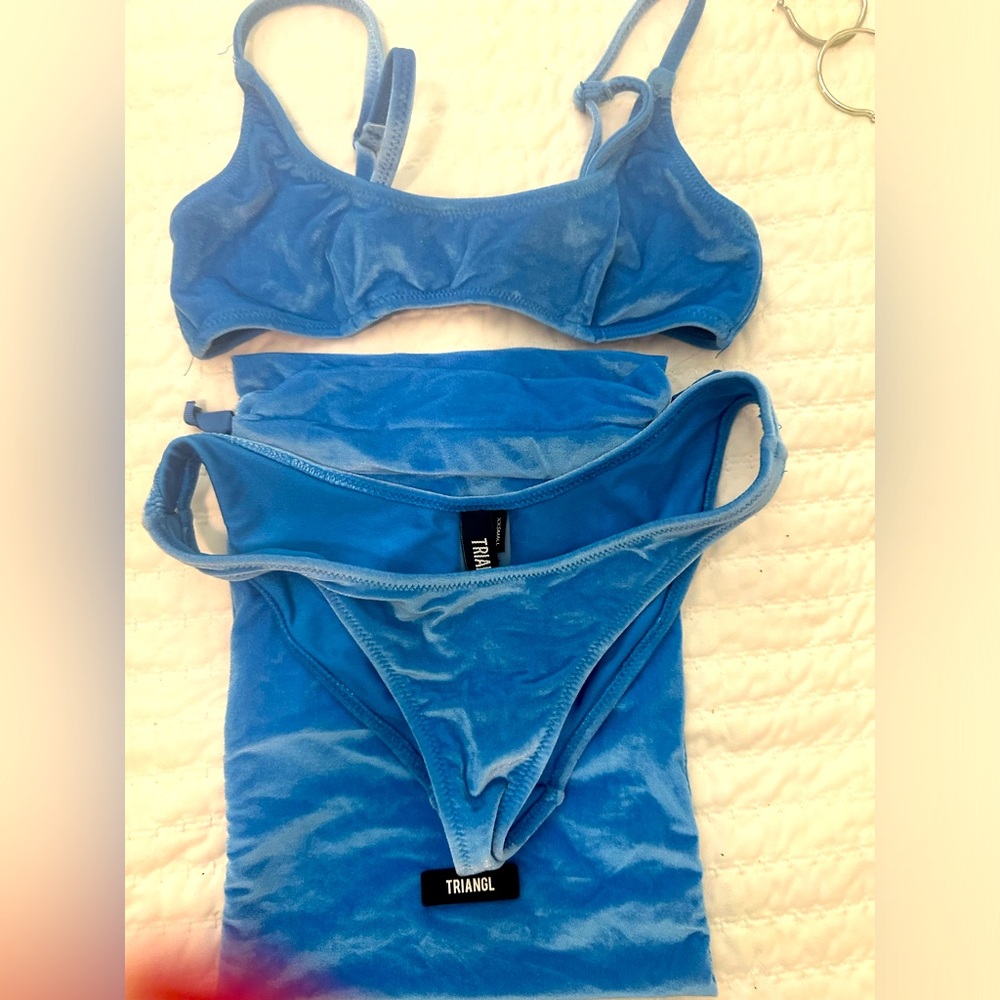 Triangl XXS bikini! One shoulder!